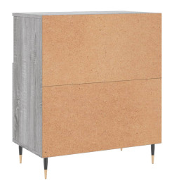 Buffet Sonoma gris 60x35x70 cm Bois d'ingénierie