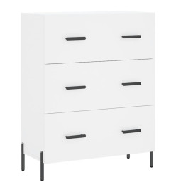 Buffet blanc 69,5x34x90 cm bois d'ingénierie
