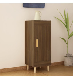 Buffet Chêne marron 34,5x34x90 cm Bois d'ingénierie