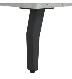 Buffet Gris béton 34,5x34x90 cm Bois d'ingénierie