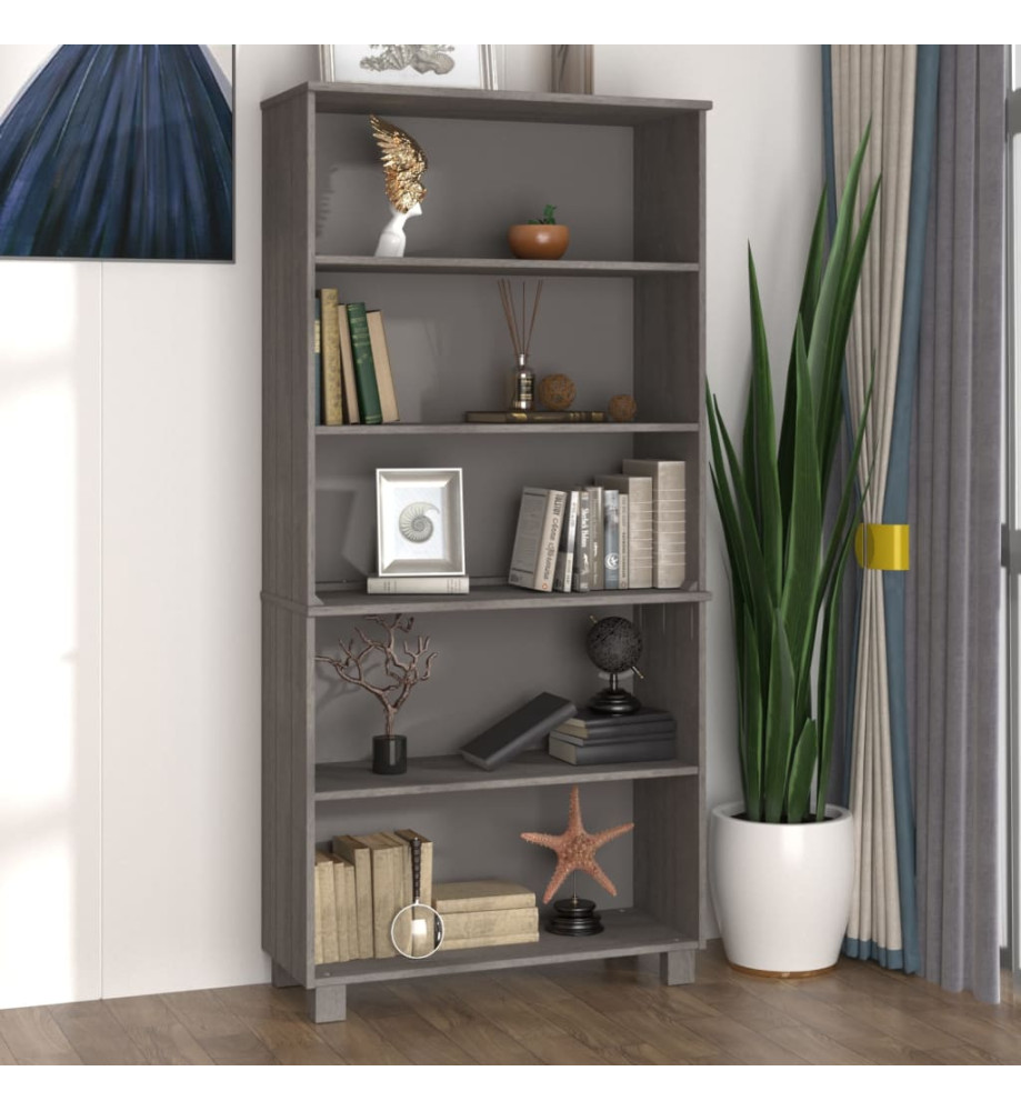 Buffet HAMAR Bois massif de pin Gris clair Buffet HAMAR Bois massif de pin Gris clair