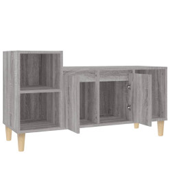 Meuble TV Sonoma gris 100x35x55 cm Bois d'ingénierie