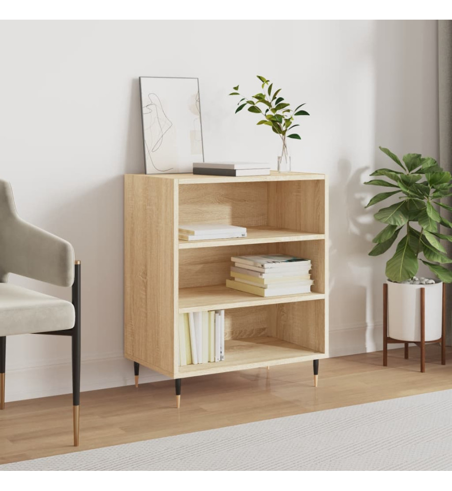 Buffet chêne sonoma 57x35x70 cm bois d'ingénierie Buffet chêne sonoma 57x35x70 cm bois d'ingénierie