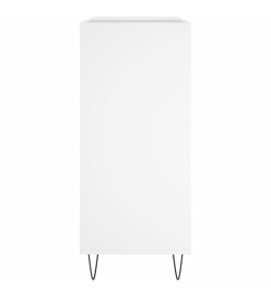 Armoire à disques blanc 84,5x38x89 cm bois d'ingénierie