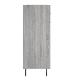 Buffet sonoma gris 69,5x34x90 cm bois d'ingénierie