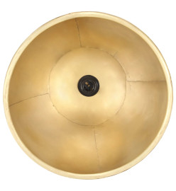 Lampe suspendue industrielle 25 W Laiton Rond 40 cm E27