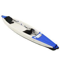 Kayak gonflable bleu 424x81x31 cm polyester