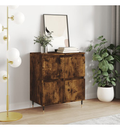 Buffet Chêne fumé 60x35x70 cm Bois d'ingénierie