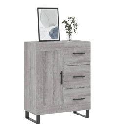 Buffet sonoma gris 69,5x34x90 cm bois d'ingénierie