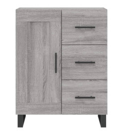 Buffet sonoma gris 69,5x34x90 cm bois d'ingénierie