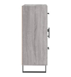 Buffet sonoma gris 69,5x34x90 cm bois d'ingénierie