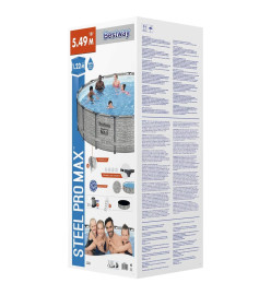 Bestway Piscine Power Steel 549x122 cm