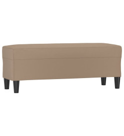 Banc Cappuccino 100x35x41 cm Similicuir