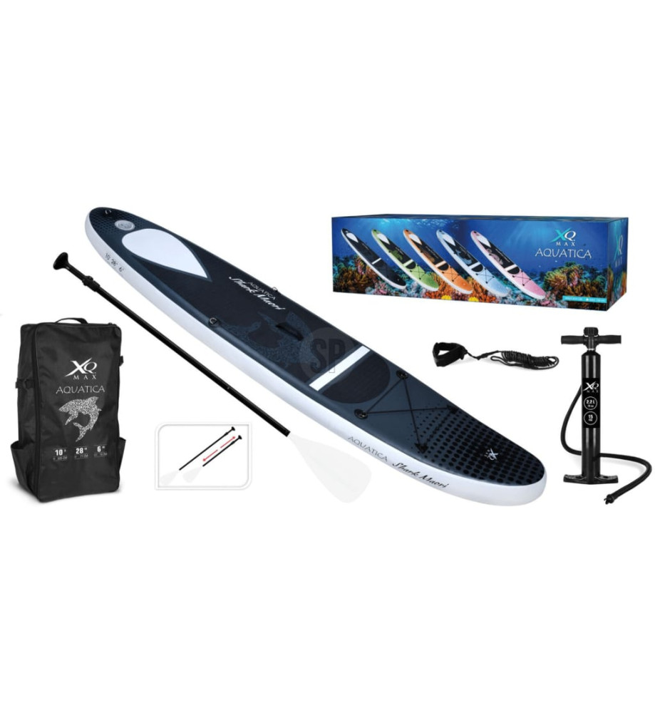 XQ Max Planche de SUP Aquatica Shark 305x71x15 cm