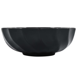 Lavabo 46x17 cm Céramique Noir