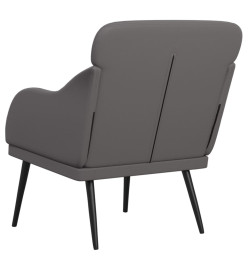 Fauteuil Gris 63x76x80 cm Similicuir