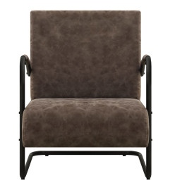 Fauteuil Marron foncé Similicuir