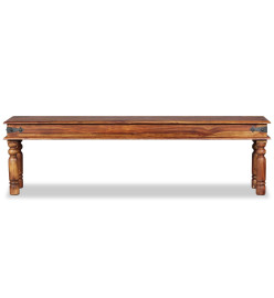 Banc Bois de Sesham massif 160 x 35 x 45 cm