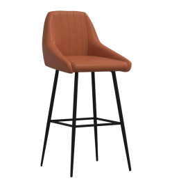 Tabouret de bar Marron clair Similicuir