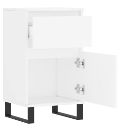 Buffets 2 pcs blanc 40x35x70 cm bois d’ingénierie