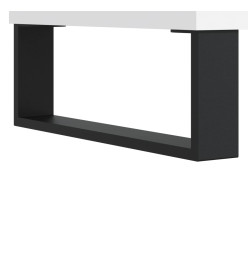 Buffets 2 pcs blanc 40x35x70 cm bois d’ingénierie