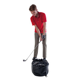 Pure2Improve Sac d'impact de golf Noir 23 x 8 x 25 cm P2I190020