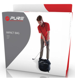 Pure2Improve Sac d'impact de golf Noir 23 x 8 x 25 cm P2I190020