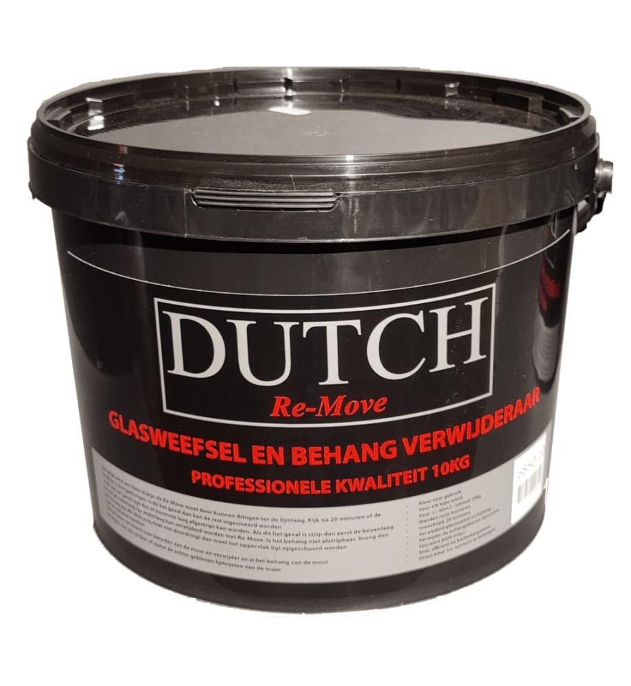 DUTCH WALLCOVERINGS Décapant de papier peint en fibre de verre 10 kg