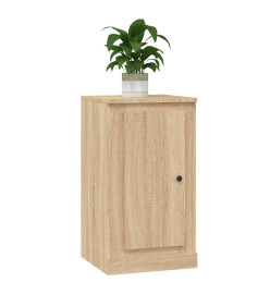 Buffet chêne sonoma 37,5x35,5x67,5 cm bois d'ingénierie