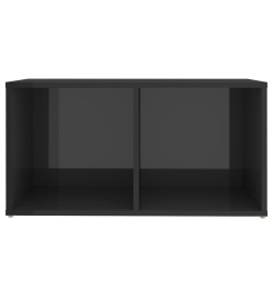 Meubles TV 4 pcs Gris brillant 72x35x36,5 cm Aggloméré