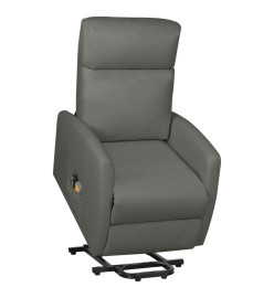 Fauteuil de massage Gris Similicuir