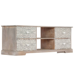 Meuble TV 120x30x40 cm Bois d'acacia massif