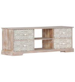 Meuble TV 120x30x40 cm Bois d'acacia massif