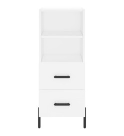 Buffet blanc 34,5x34x90 cm bois d'ingénierie