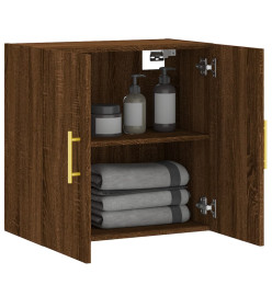 Armoire murale chêne marron 60x31x60 cm bois d'ingénierie