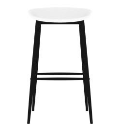 Chaises de bar lot de 2 blanc