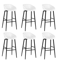 Ensemble de bar 7 pcs Noir et blanc