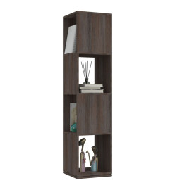 Armoire rotative Gris/chêne Sonoma 34,5x34,5x147,5 cm Aggloméré