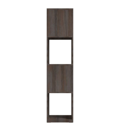 Armoire rotative Gris/chêne Sonoma 34,5x34,5x147,5 cm Aggloméré