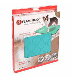 FLAMINGO Tapis de dressage antidérapant lavable Patsy L Vert