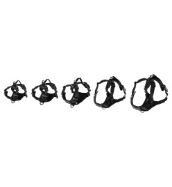 FLAMINGO Harnais pour chiens Balou Noir XS 30-45 cm 15 mm