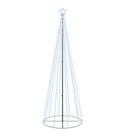 Arbre de Noël cône 310 LED Blanc froid 100x300 cm