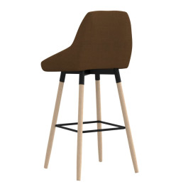 Tabouret de bar Marron Tissu