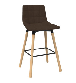 Tabouret de bar Marron Tissu