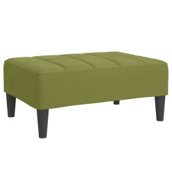 Repose-pied Vert clair 78x56x32 cm Velours