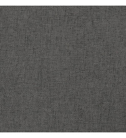 Repose-pied Gris foncé 78x56x32 cm Tissu