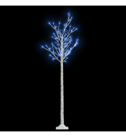 Sapin de Noël 180 LED bleues Saule 1,8 m Int/Ext