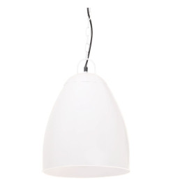 Lampe suspendue industrielle 25 W Blanc Rond 32 cm E27