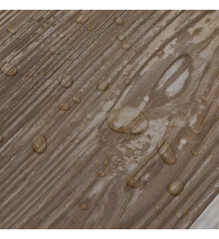 Planche de plancher PVC autoadhésif 5,21m² 2mm Délavage de bois