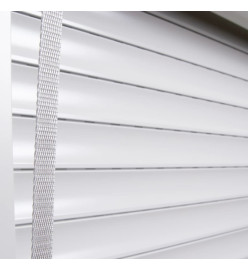 Volet roulant aluminium 100x210 cm blanc